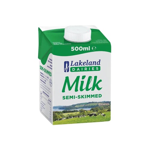 Lakeland uht semi - uht, semi-skimmed