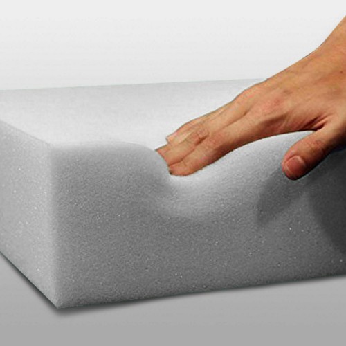 Upholstery foam cushion - upholstery, white