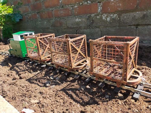 Garden railway peat sod - garden,