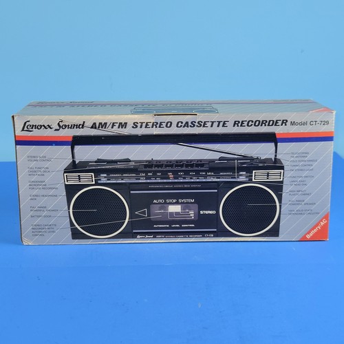 Vintage lenoxx sound - vintage, ct-729