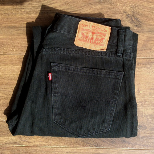 Levi 751 tapered black - levi's,