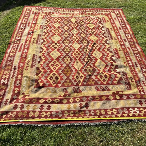 Large vintage kilim - vintage, 10