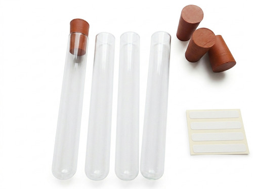 Test tubes heat - heat, resistant