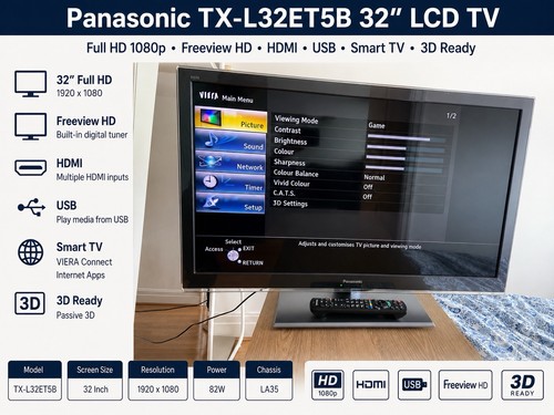 Panasonic l32et5b - panasonic, tx-l32et5b