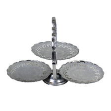 Vintage Silver Plated Three