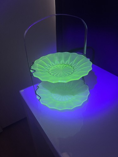 Vintage vaseline uranium - , glass