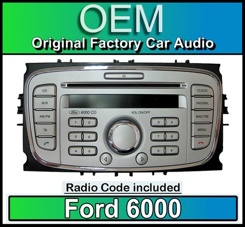 Ford 6000 player silver - 6000, cd