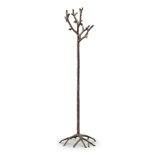 Pinecone branch coat rack - pinecone,