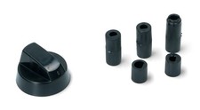 Black Universal Ariston Belling Cooker Oven Hob Knob 
