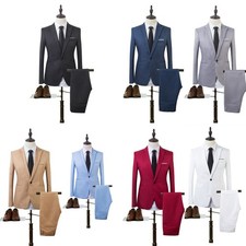 Men's Slim Fit Tuxedo Long