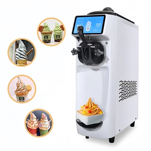 Soft serve ice - soft,