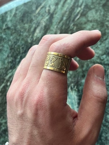 Solid brass egyptian pharaonic - solid,