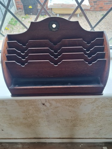 Antique letter rack - antique,