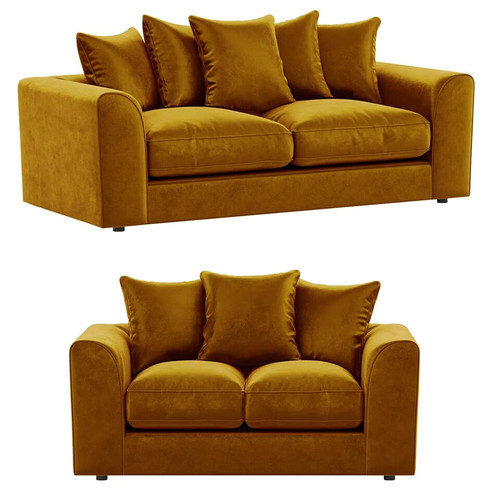 Gold mustard plush - gold,