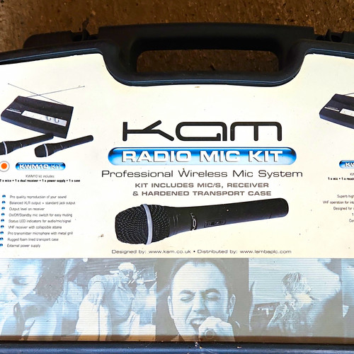 Kam kwm11kit wireless handheld - kam,