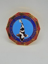2004 Atlanta Koi Show 10th Annual Pin Badge - Shiro Utsuri