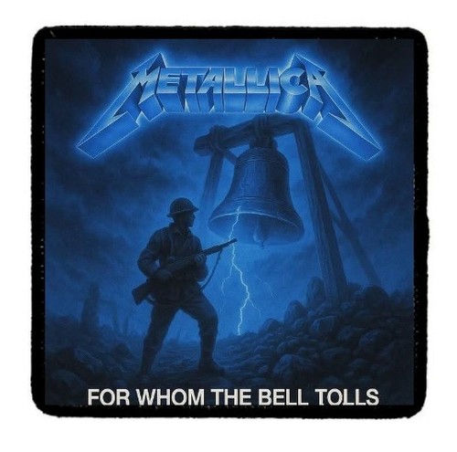 Metallica sew patch - metallica, &