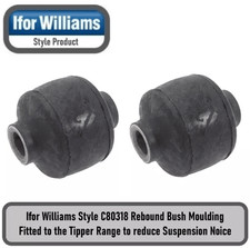 Ifor Williams C80318 Style Rebound Bush Fitted to TT Tipper Range of Trailers x2