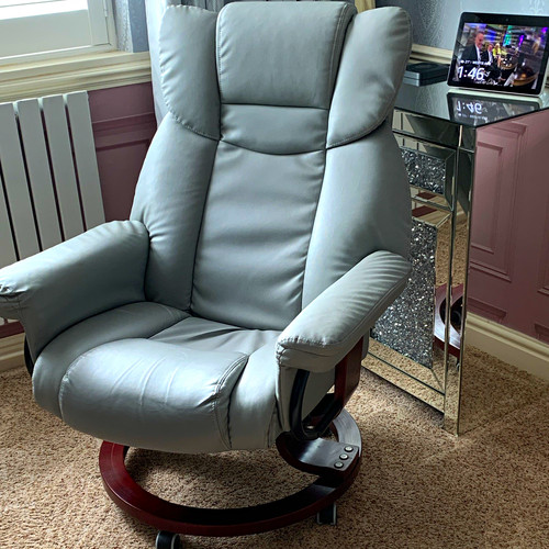 Grey high back swivel - grey,