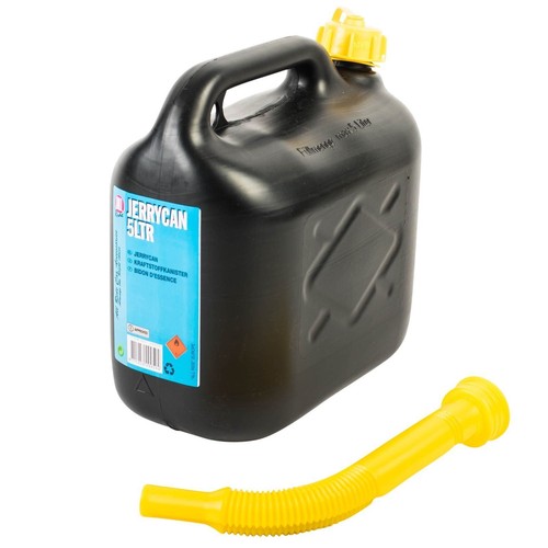 Black plastic fuel - fuel, jerry