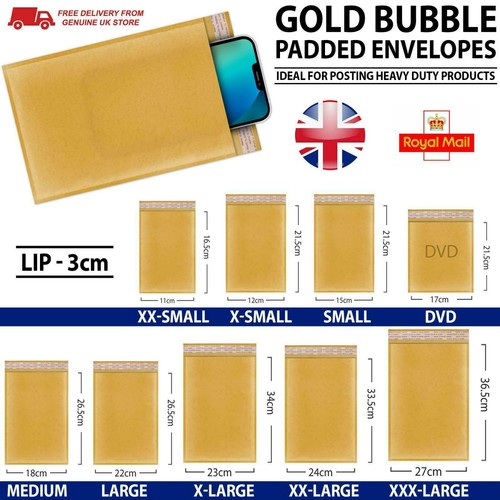 Strong bubble padded envelopes - padded,
