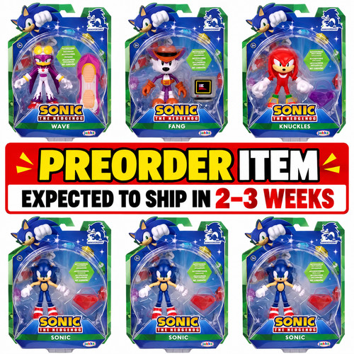 Preorder jakks inch sonic - preorder,