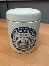 MARKS & SPENCER MATURE STILTON LIDDED POT TUXFORD & TEBUTT CREAMERY