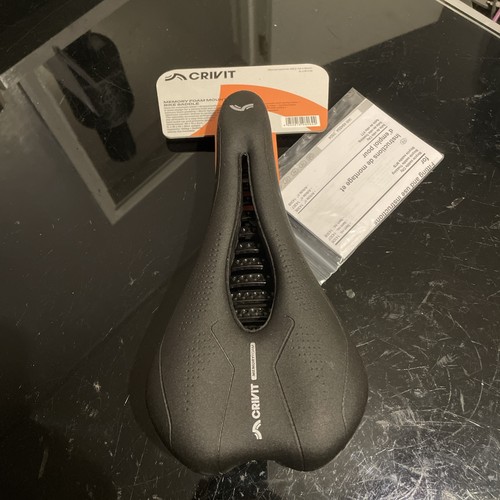 Crivit gel sprung bike saddle - sprung,