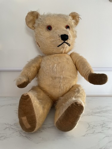 Vintage mohair teddy bear - vintage,
