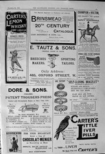 Antique Print 1900 Carters