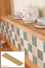 Solid Oak Wooden Floating Shelves - Quality Natural Wood Timber Shelf / Shelving
