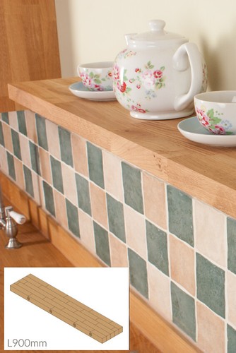Solid oak wooden floating - solid,