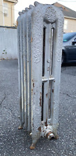 Cast Iron Steam Radiator - 5 Fin - H38" Decorative Ornate 
