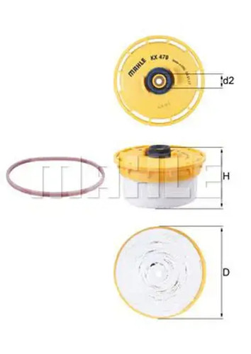 Fuel filter insert - filter,