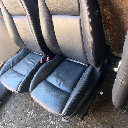 Saab black leather - saab,