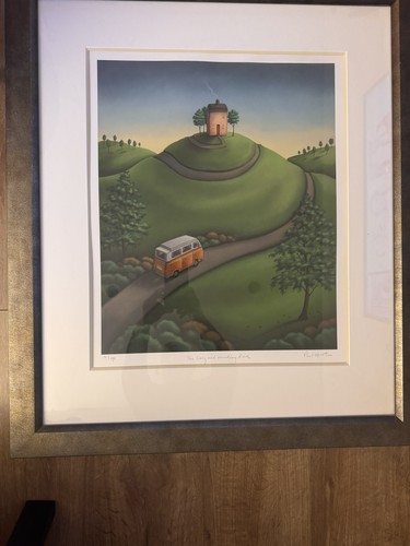 Framed print the - framed, and
