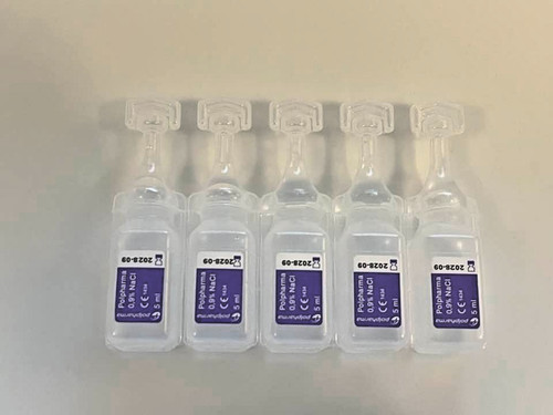 Saline solution ampoules - 5,