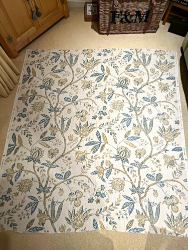Sanderson solaine fabric teal - solaine,