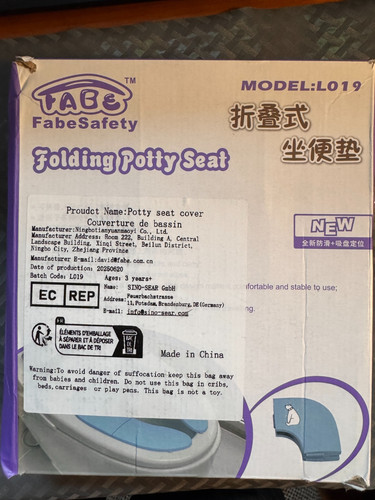Fabe folding potty training - folding,