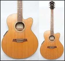 Ibanez AEL14E-RLG-1204 Electric Acoustic Guitar Natural 2007 Used