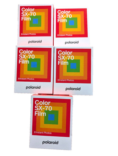 Polaroid color film lot - polaroid, sx-70