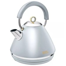 Morphy Richards 102046 Accents Ocean Grey 1.5l Pyramid  Kettle
