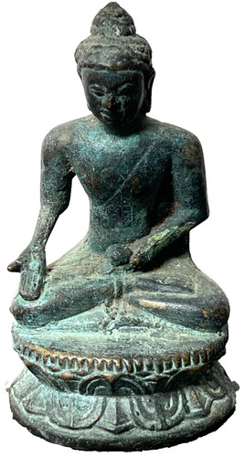 Antique bronze buddha 3rd - buddha,