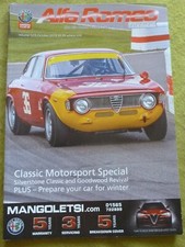 ALFA ROMEO OWNERS CLUB / OCT 2018 / CLASSIC MOTORSPORT SPECIAL