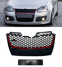 FRONT GRILLE GTI GLOSS BLACK FOR VW GOLF MK5 2003-2009