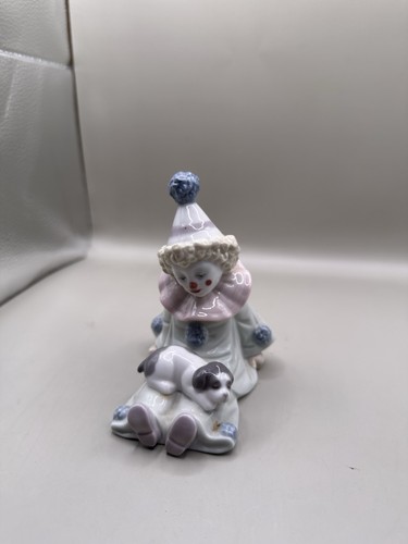 Vintage lladro child clown - vintage,