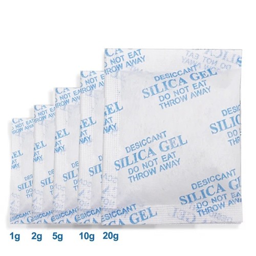 Self indicating silica - silica, gel