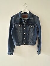 Trendy Acne Jeans Jacket Women Size 40, Small In Size, Buttons With Brand Name