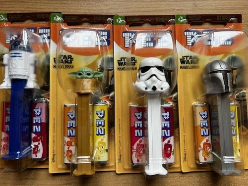 The mandalorian pez dispensers - the,