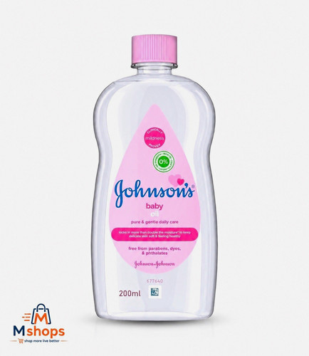 Johnson baby oil - oil, 200ml